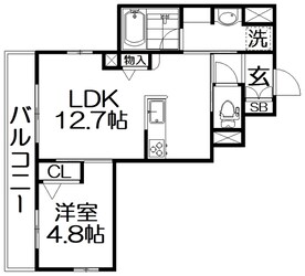 シャーメゾン Cozy Forestの物件間取画像